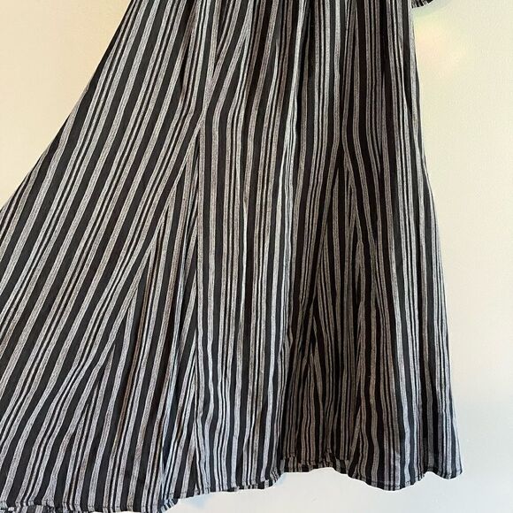 Privacy Please Nadeau Off the Shoulder Smocked Striped Mini Dress | SZ M - Picture 7 of 11